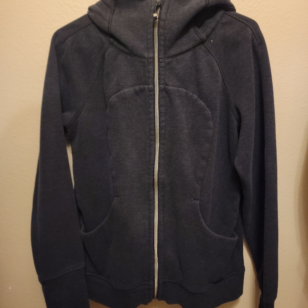 Navy Lululemon Scuba Hoodie Size 12